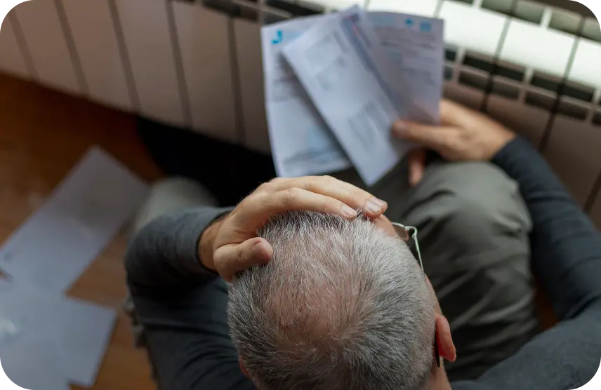 Inefficient HVAC airflow